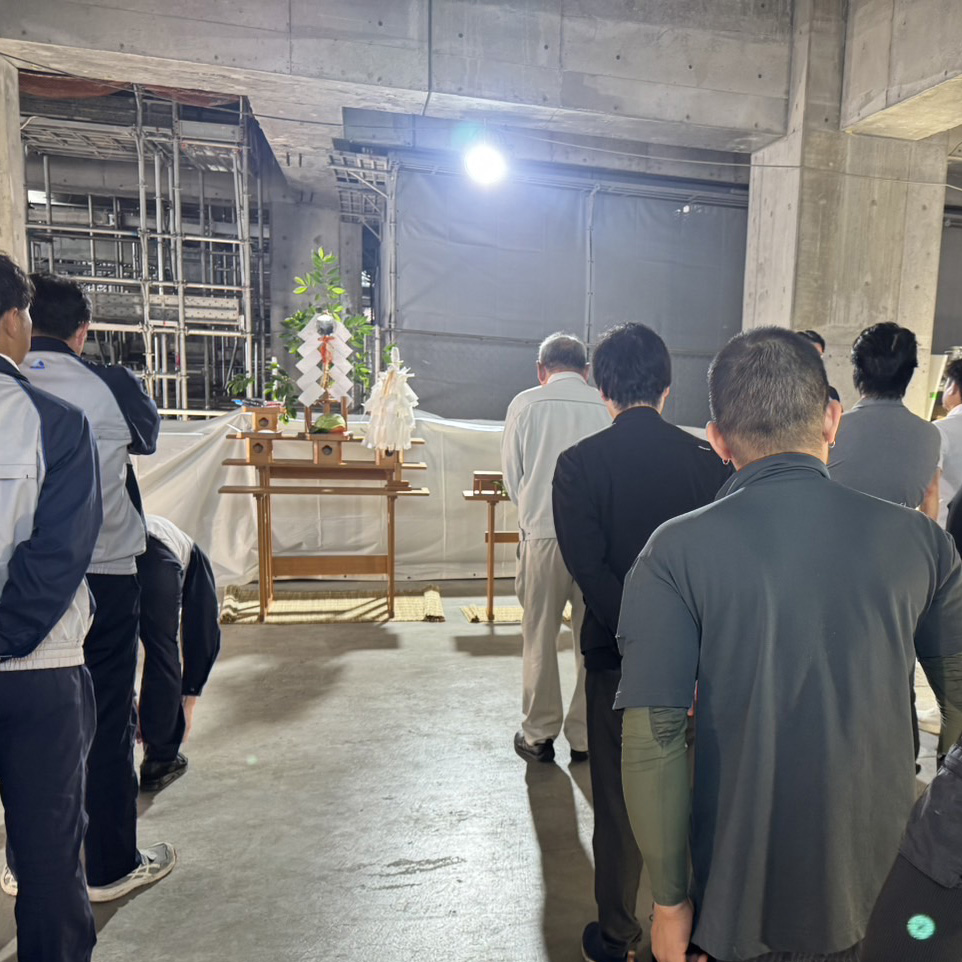 安全祈願～作業指示